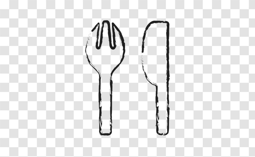 Spoon Fork Kitchen - Bowl - Doodles Transparent PNG