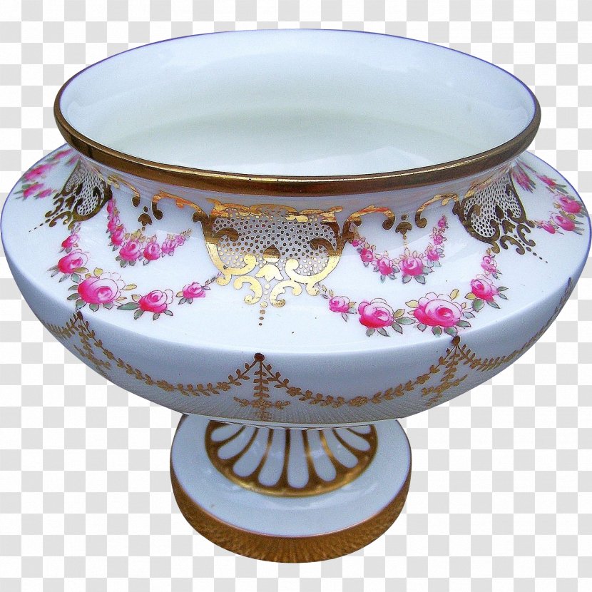 Saucer Porcelain Bowl Tableware - Hand Painted Chain Transparent PNG