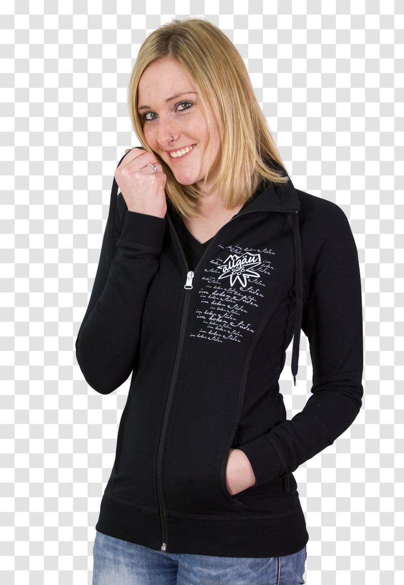 Hoodie T-shirt Jacket Sweater Sleeve - Clothing Transparent PNG