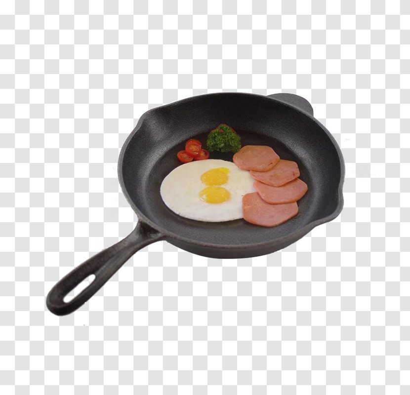 Frying Pan Cast Iron Cast-iron Cookware Non-stick Surface - Ironwork - Pans Transparent PNG