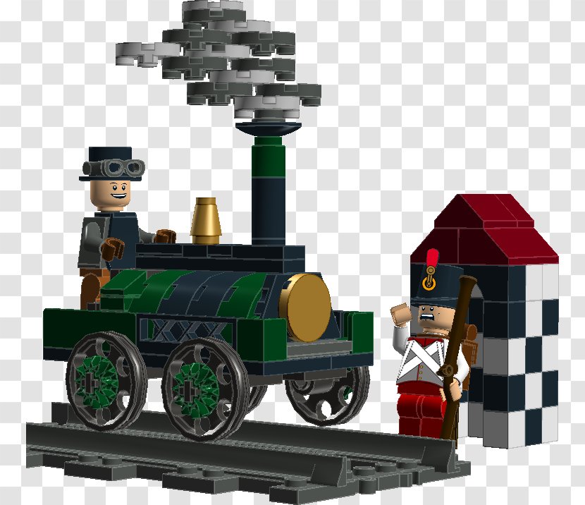 Lego Technic Steam Locomotive Toy Block - Lokomotive Transparent PNG
