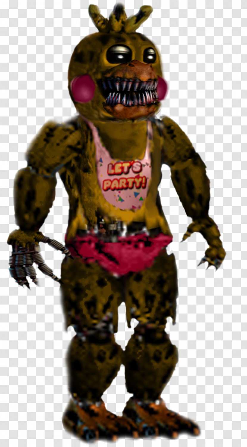 Five Nights At Freddy's 4 Toy Nightmare - Action Figures - Foxy Transparent PNG