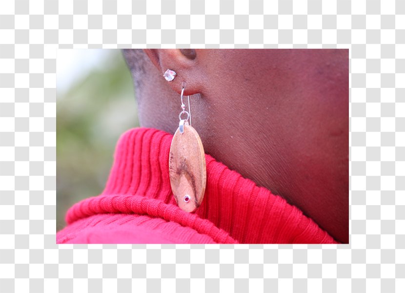 Earring Close-up Nose Pink M Transparent PNG