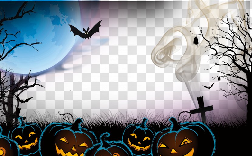 Halloween Graphic Design Jack-o-lantern Illustration - Purple - Pumpkin Decoration Transparent PNG