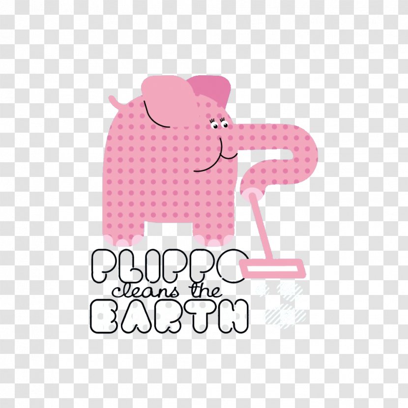 Seeing Pink Elephants - Heart - Elephant Transparent PNG