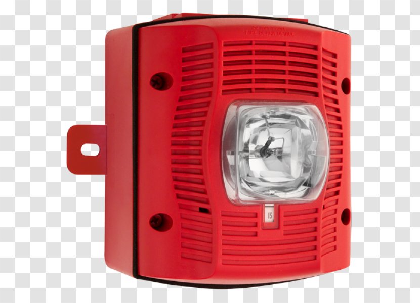 System Sensor Strobe Light Fire Alarm Sound - Siren Transparent PNG