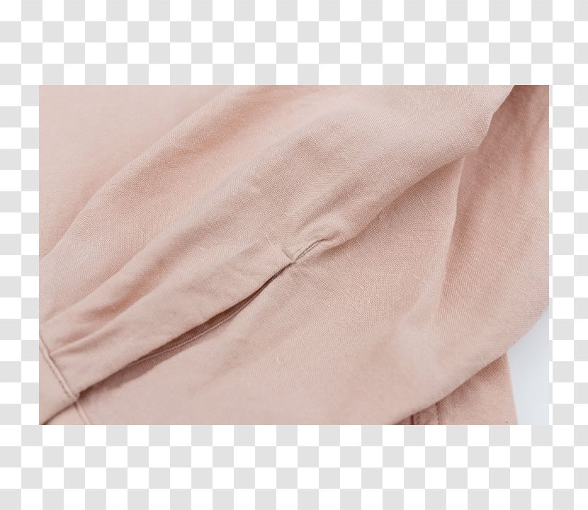 Beige Silk Neck - Pb Transparent PNG