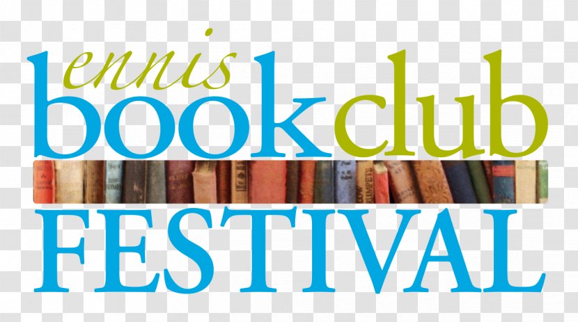 Ennis Book Club Festival Logo Reading Clare FM Transparent PNG
