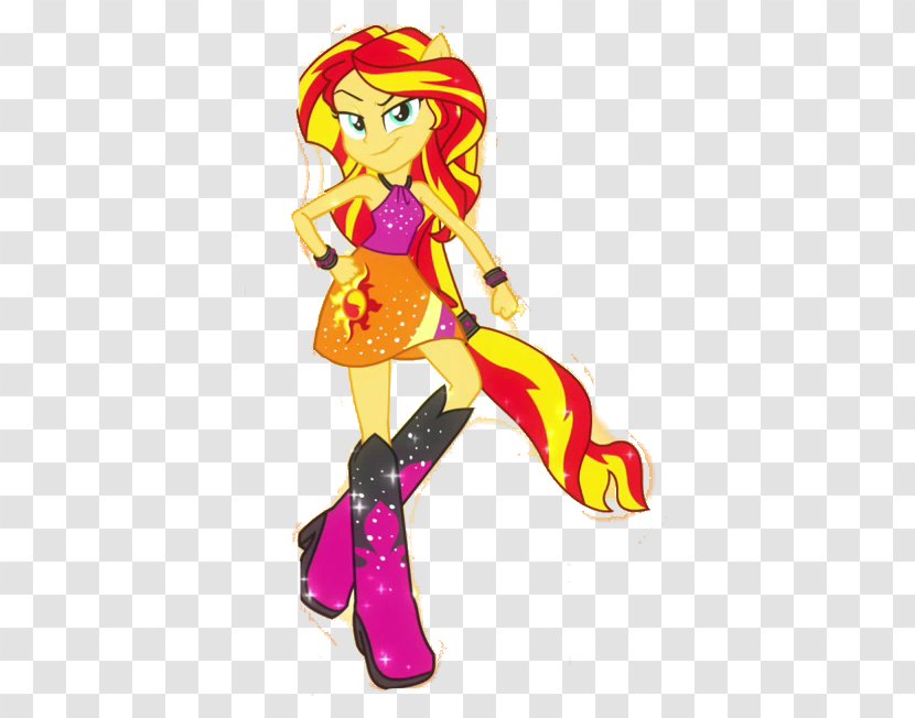 Sunset Shimmer My Little Pony: Equestria Girls Twilight Sparkle - Frame - Pony Rainbow Rocks Transparent PNG