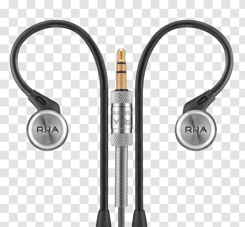 RHA MA750 Microphone Headphones T10i Audio - Technology - Ear Test Transparent PNG