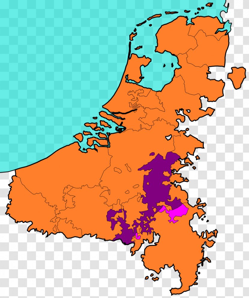 Low Countries Habsburg Netherlands Seventeen Provinces Spanish - Burgundian Treaty Of 1548 - Dutch Wikipedia Transparent PNG