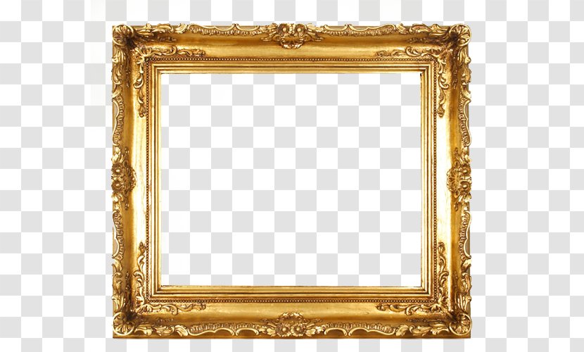 Picture Frame Photography Download - Gold Transparent PNG