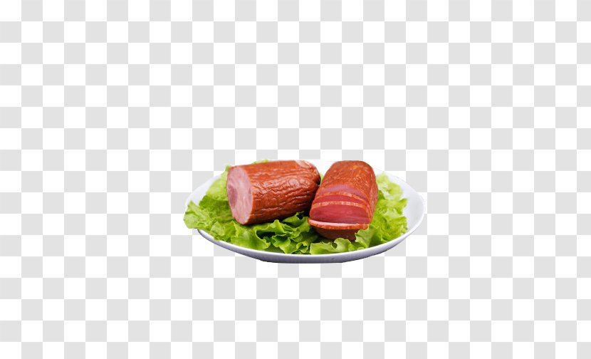 Mettwurst Ham Prosciutto Barbecue Grill Roast Beef - Dish - Meat Sausage Transparent PNG