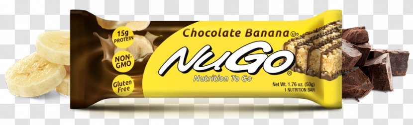 Energy Bar Dietary Supplement Protein Nutrition - Brand - Banana In Chocolate Transparent PNG
