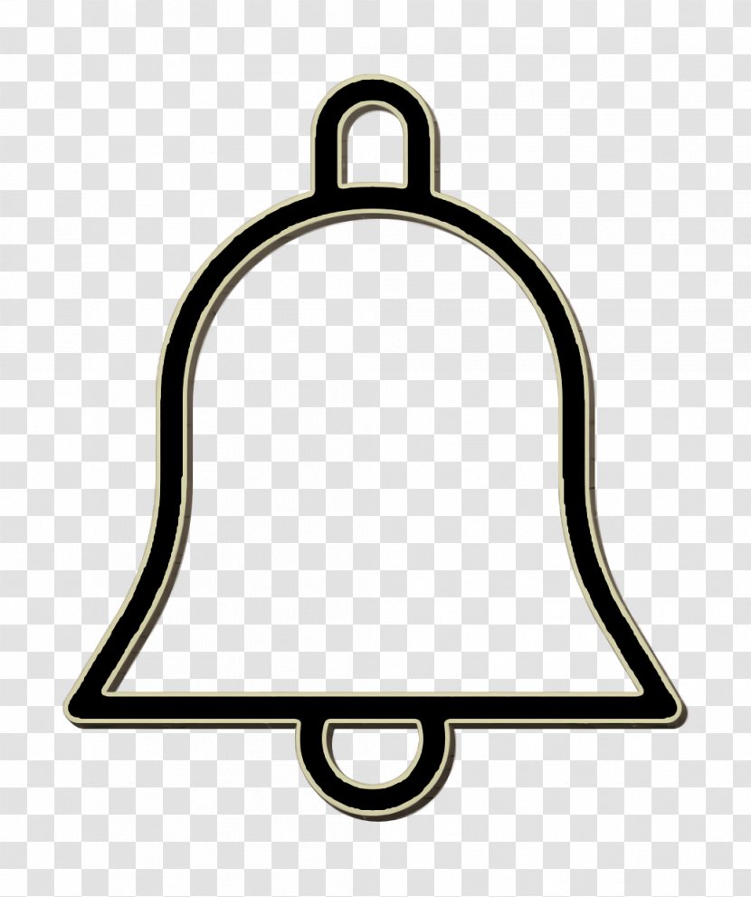 Bell Icon Basic Icons Notification - Metal Transparent PNG