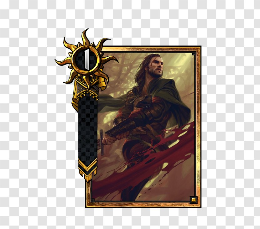 Gwent: The Witcher Card Game 3: Wild Hunt Collectible Cahir Drawing - Art - Gwent Transparent PNG