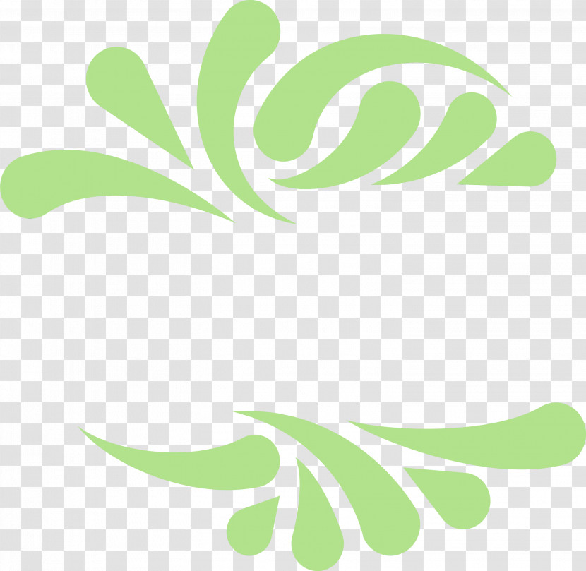 Leaf Logo Plant Stem Font Green Transparent PNG