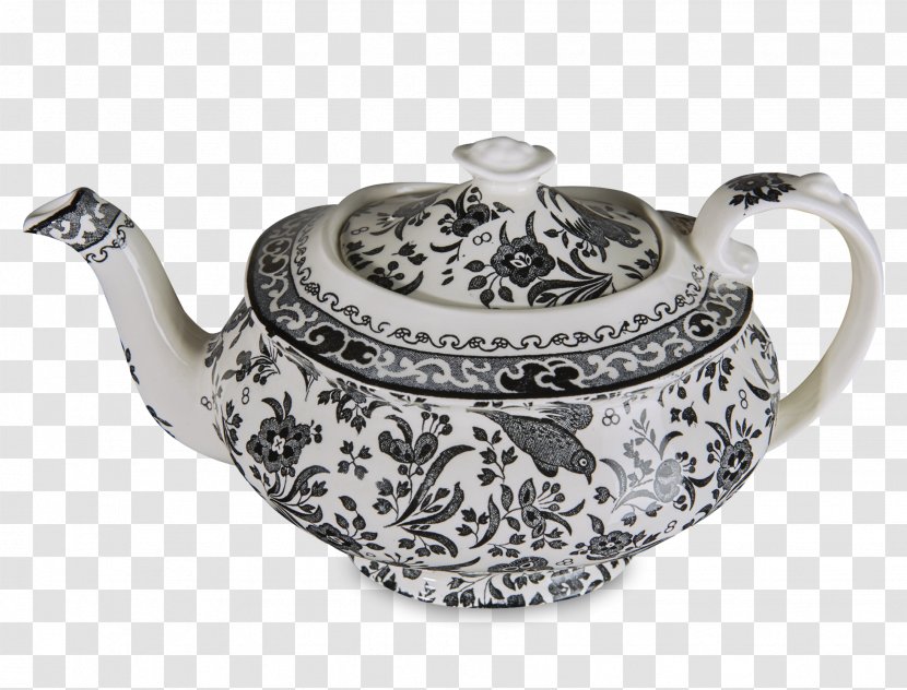 Teapot Porcelain Cup Kettle - Pottery Transparent PNG