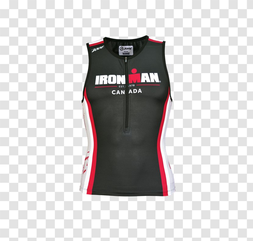Atlantic City T-shirt Ironman Canada 70.3 Gilets - T Shirt Transparent PNG