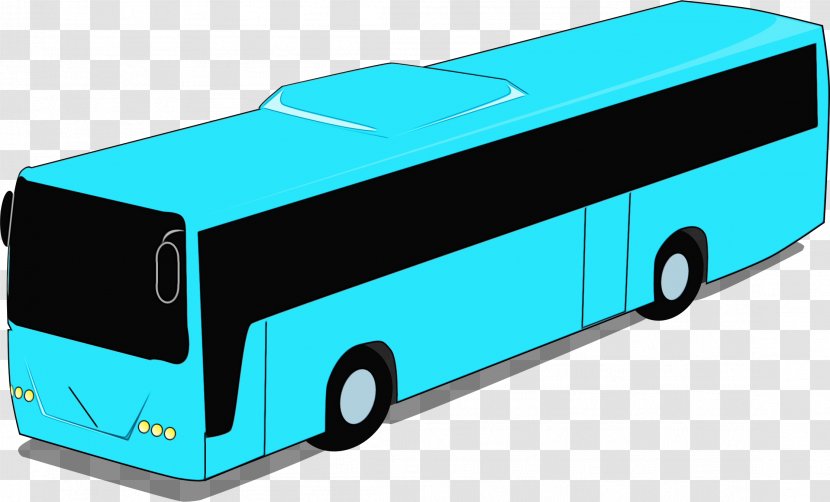 Motor Vehicle Mode Of Transport Bus - Paint - Toy Public Transparent PNG