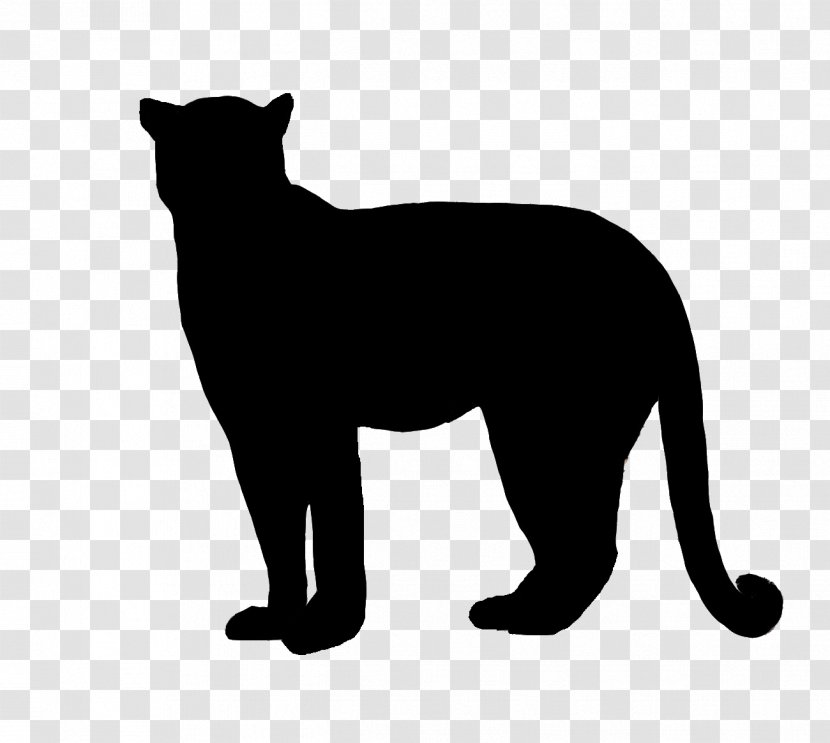 African Leopard Felidae Silhouette Clip Art - Panthera Transparent PNG