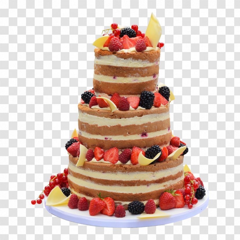 Wedding Cake Fruitcake Torte Buttercream - Frozen Dessert Transparent PNG