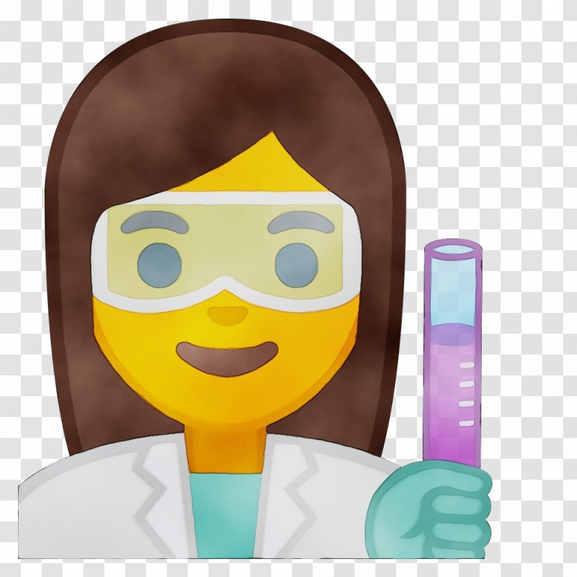 Apple Emoji - Woman - Smile Yellow Transparent PNG
