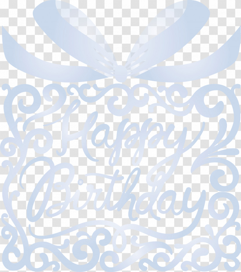 White Font Pattern Plant Transparent PNG