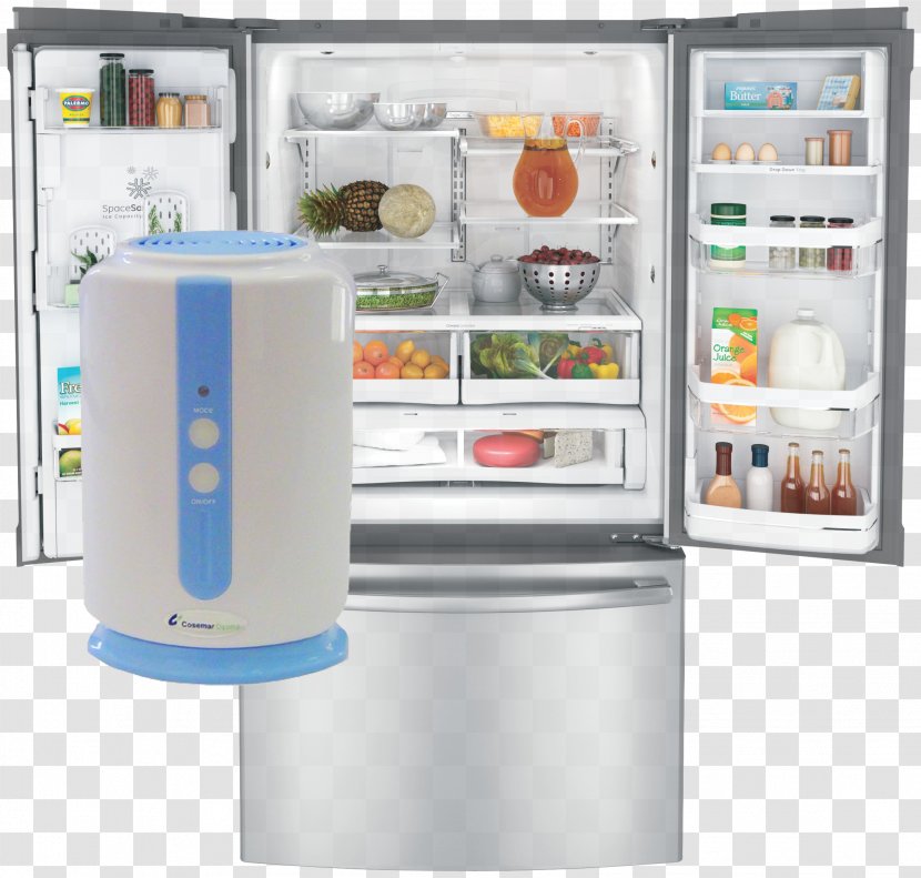 Refrigerator General Electric Door Freezers LG Electronics Transparent PNG