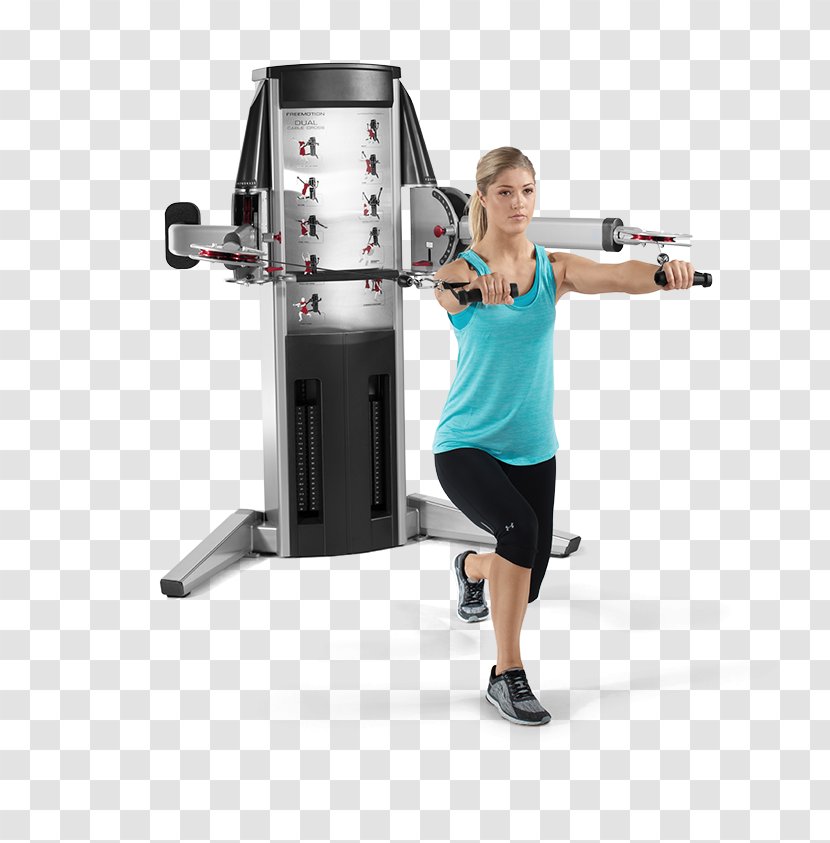 Physical Fitness Freemotion Dual Cable Cross EXT Centre Exercise Strength Training - Arm - Crossover Transparent PNG