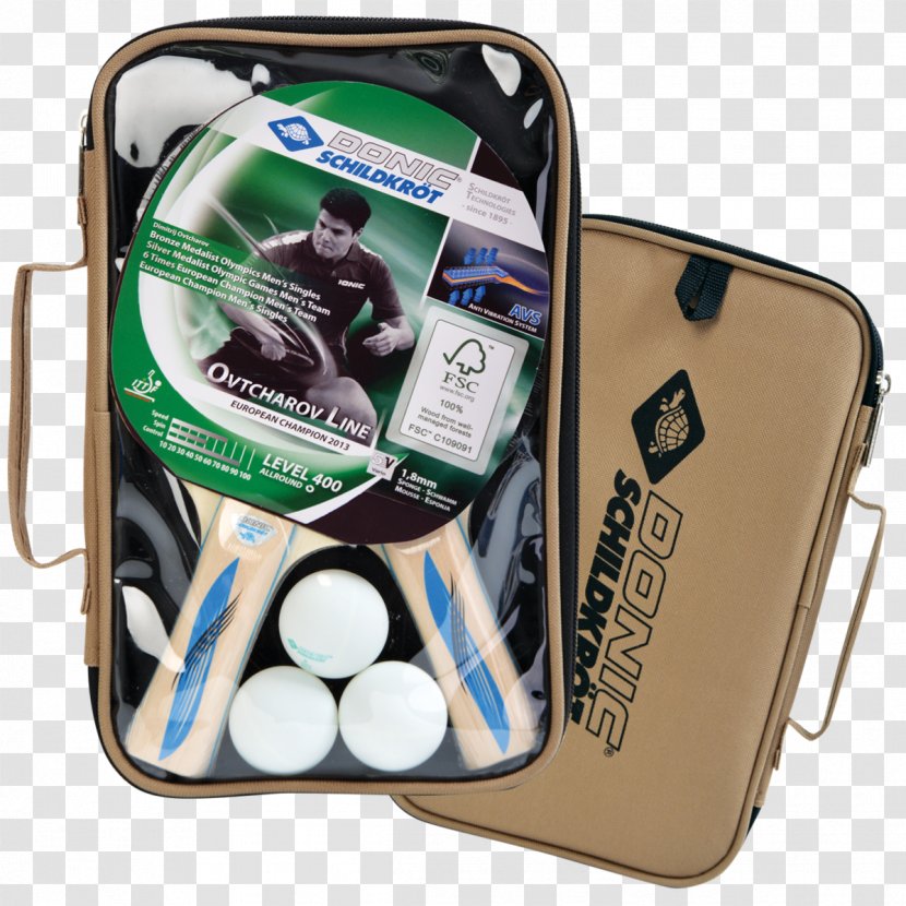 Ping Pong Paddles & Sets Donic Racket Tennis - Bag Transparent PNG