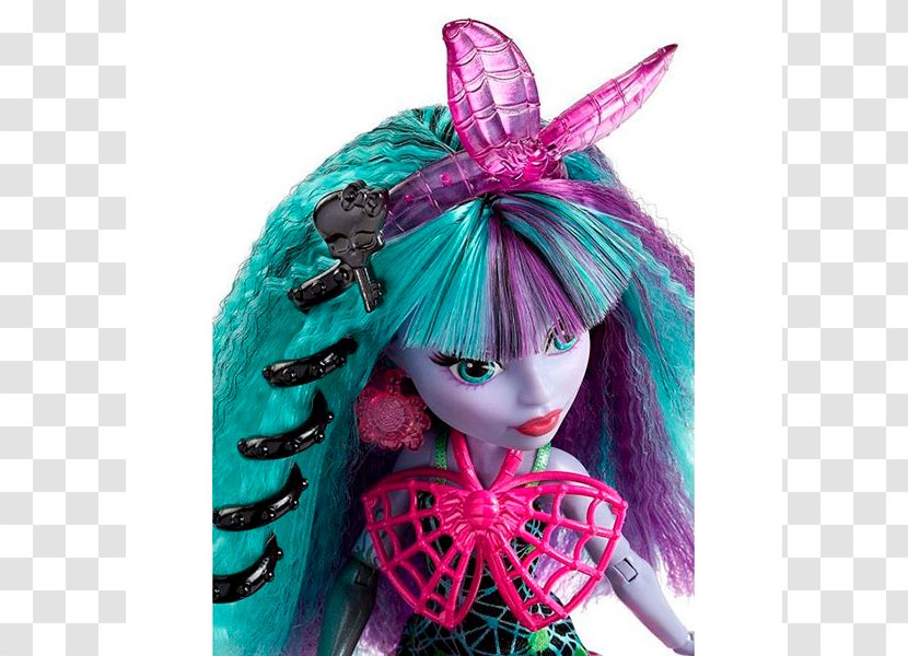 Monster High Doll Frankie Stein Hairstyle Toy Transparent PNG