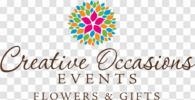 Creative Occasions Florals & Fine Gifts Logo Floristry Roanoke - Gift - Design Transparent PNG