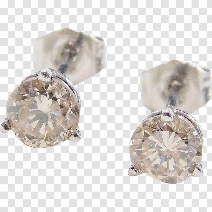 Earring Body Jewellery Diamond Silver - Jewelry Making Transparent PNG