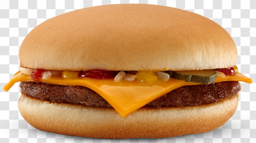 McDonald's Cheeseburger Hamburger Big Mac Fast Food - Ham And Cheese Sandwich - Mcdonalds Transparent PNG