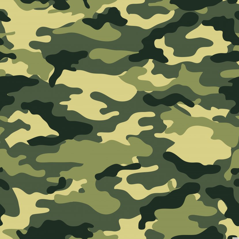 Military Camouflage U.S. Woodland Clip Art - Multiscale - Camo Pattern Cliparts Transparent PNG