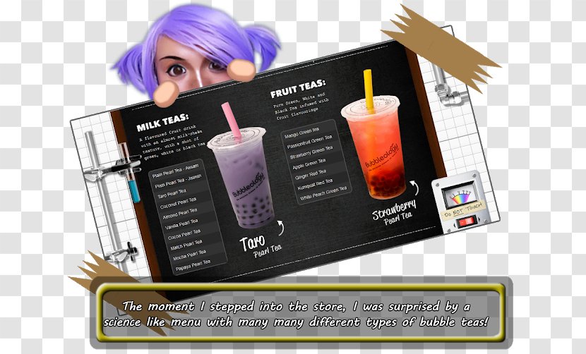 Product Design Brand Advertising - Bubble Tea Clipart Transparent PNG