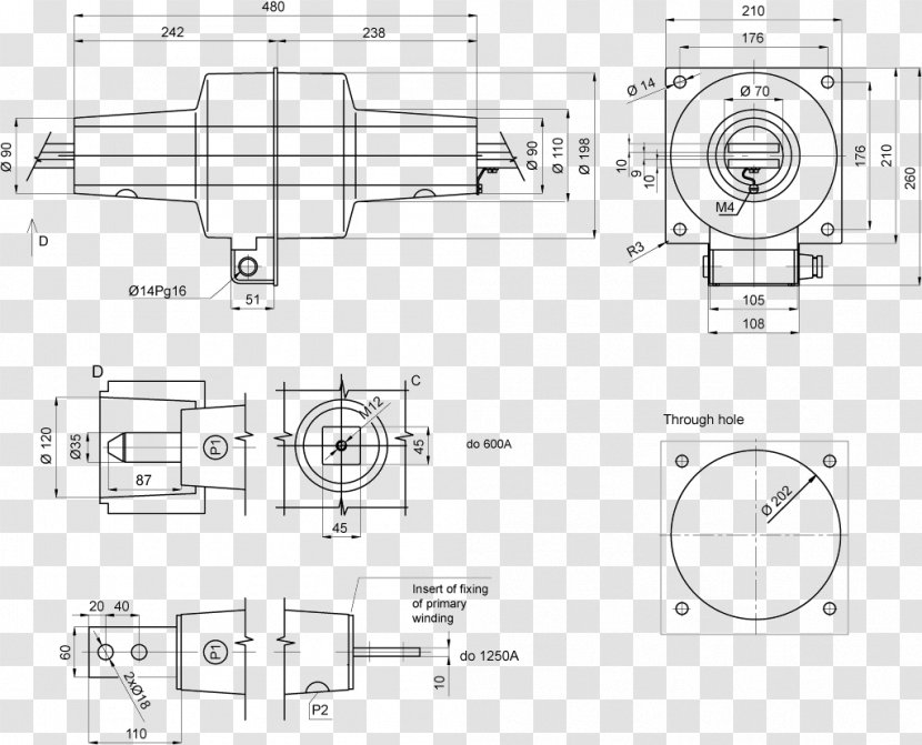 Technical Drawing Car Engineering Design Diagram Transparent PNG
