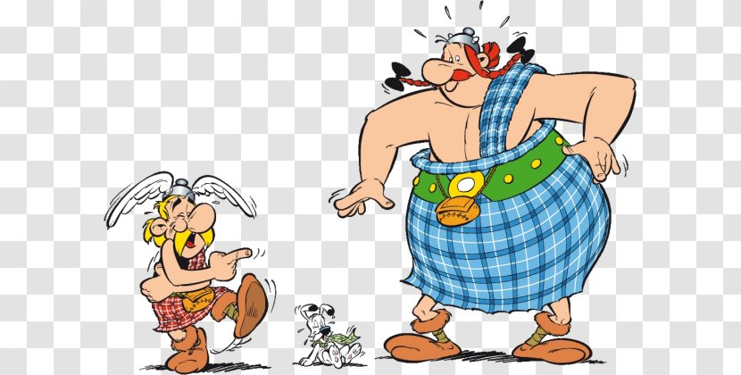 Asterix And The Picts Obelix Gaul In Britain New Transparent PNG