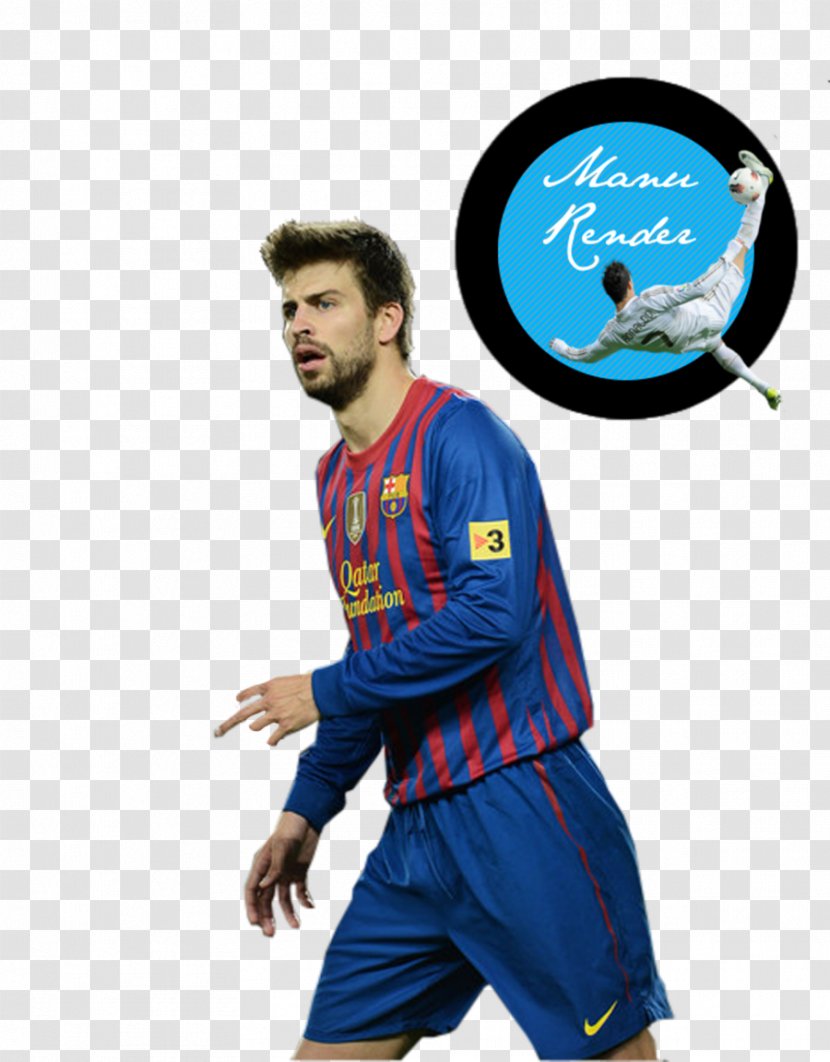 Gerard Piqué Manchester United F.C. Sport Jersey Art - Costume - Piqué Transparent PNG