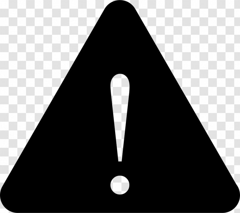 Triangle Product Design Font - Alart Sign Transparent PNG