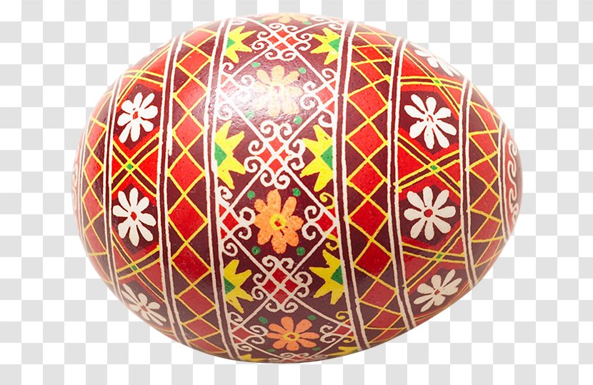 Easter Egg Symmetry Christmas Ornament Sphere Pattern Transparent PNG