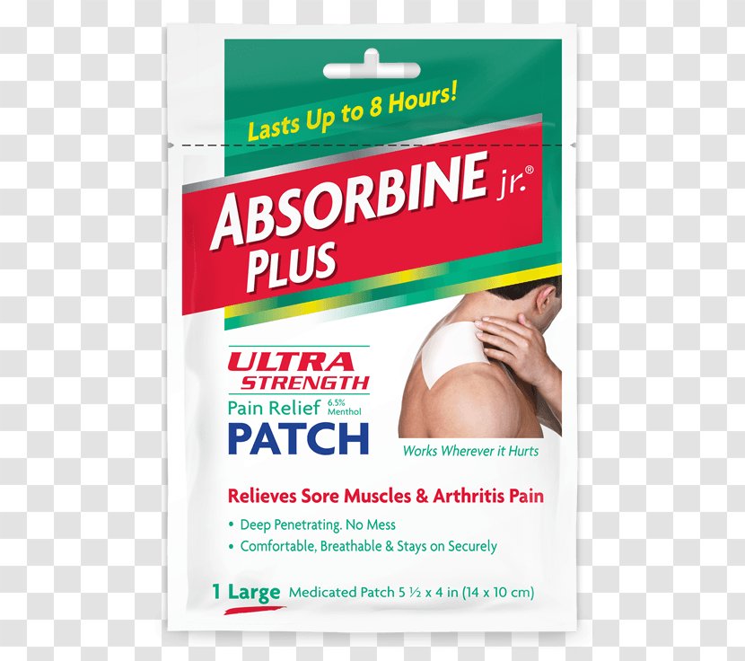 W.F. Young, Inc. Transdermal Analgesic Patch Liniment Pain In Spine Muscle - Relief Transparent PNG
