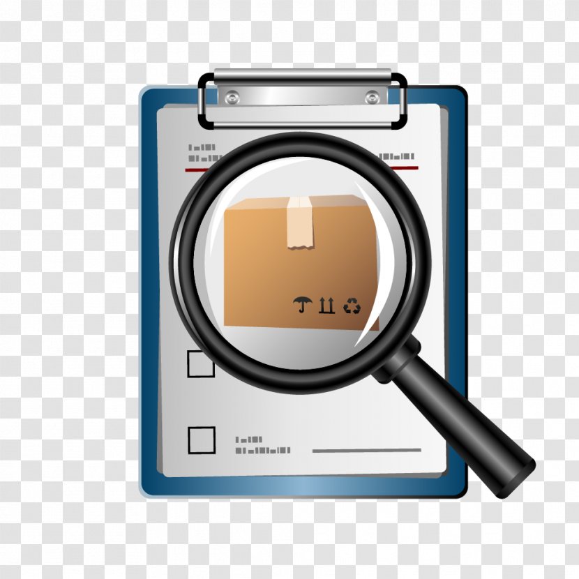 Euclidean Vector Magnifying Glass Icon - Brand - Order Element Transparent PNG