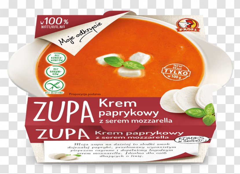 Wielkopolska Wytwórnia Żywności Profi Sp. Z O.o. Sp.k. Food Soup Buttercream Vegetable - Mozzarella Transparent PNG