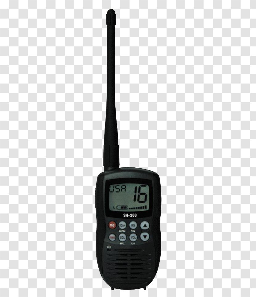 Walkie-talkie Very High Frequency Radiotelephone Samyung ENC - Bandes Marines - Walkie Talkie Transparent PNG