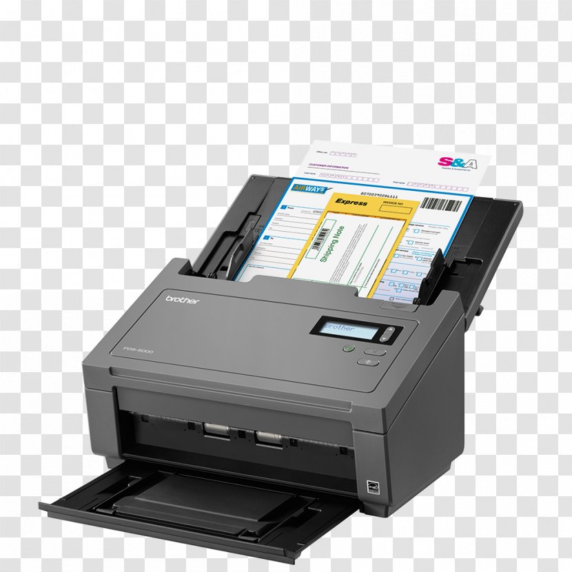Image Scanner Paper Brother Industries Document Office Supplies Transparent PNG