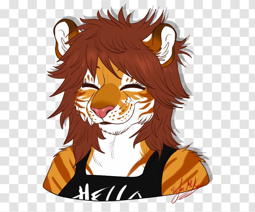 Lion Tiger Cartoon Desktop Wallpaper Transparent PNG