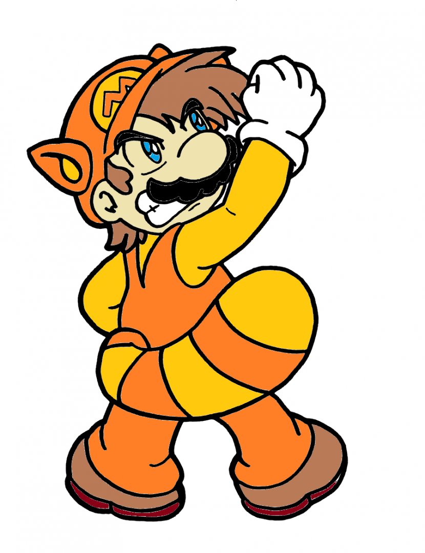 New Super Mario Bros Bros. 3 & Luigi: Superstar Saga - Luigi - Raccoon Transparent PNG