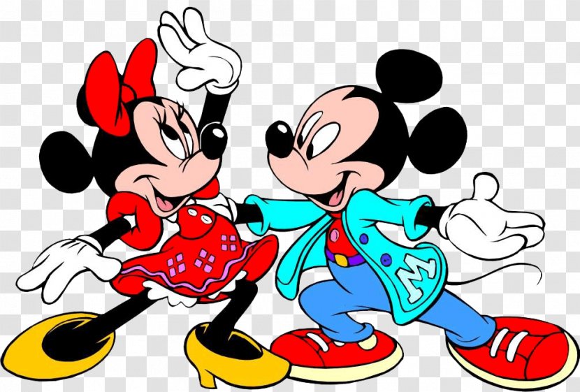 Minnie Mouse Mickey Pluto Goofy Dance - Happy - Sinderela Bubble Transparent PNG